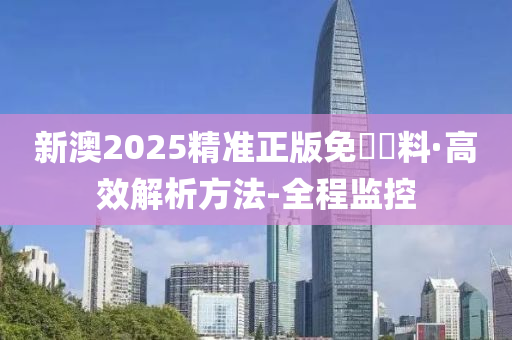 新澳2025精准正版免費資料,实时解答、解释与落实